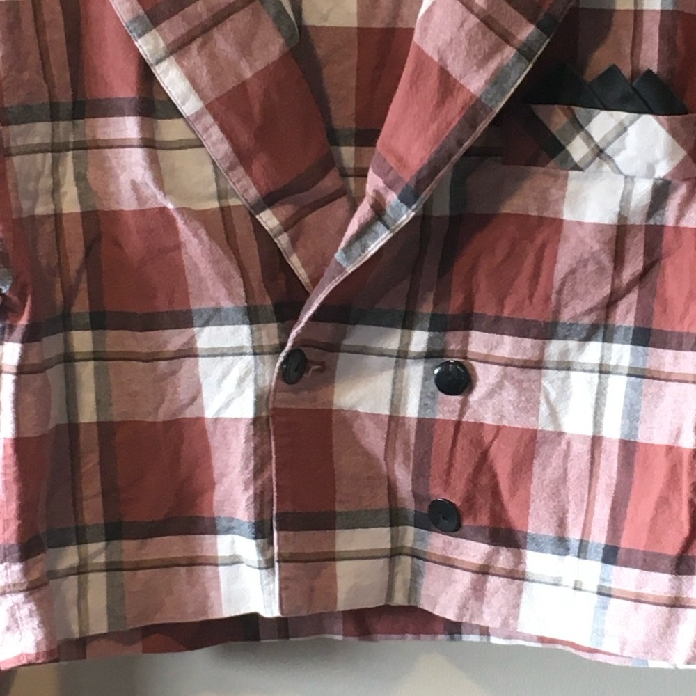 Homemade Plaid Women's Crop Jacket - Picture 7 of 13